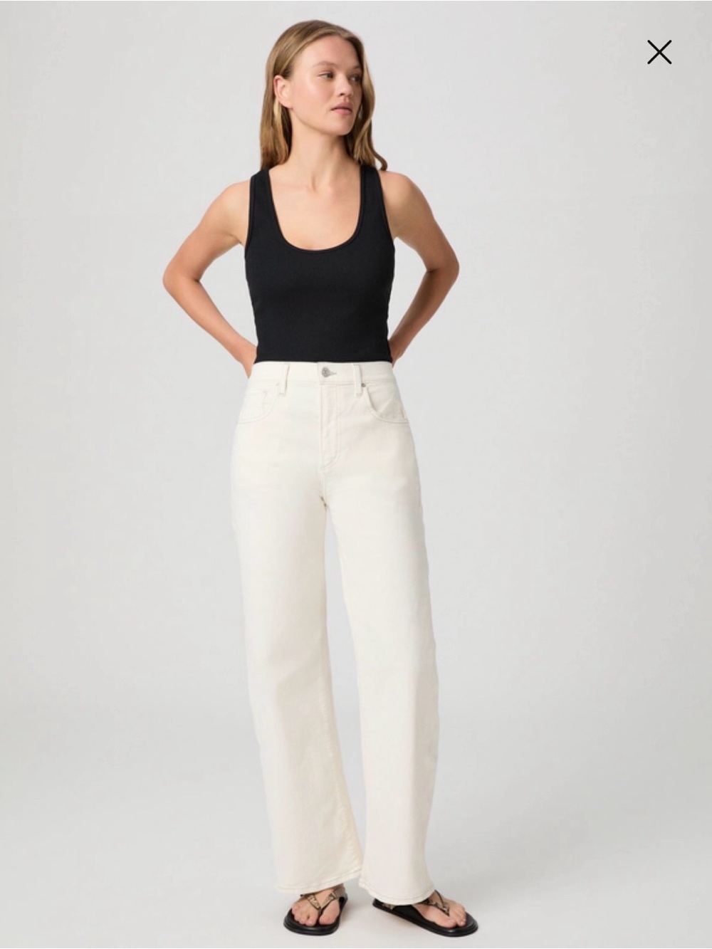 PAIGE Arellia Skimmer Barrel Jean